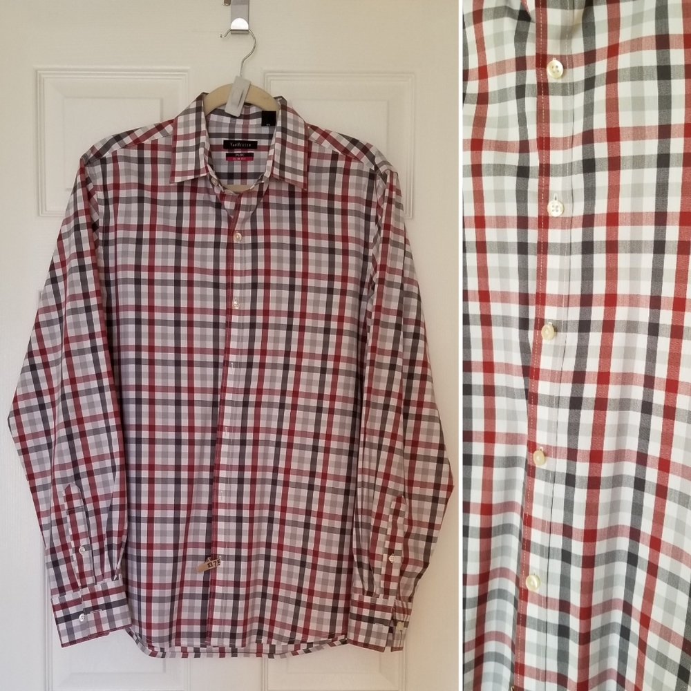 Van Heusen - Flex Slim Fit Dress Shirt, Long Sleeves